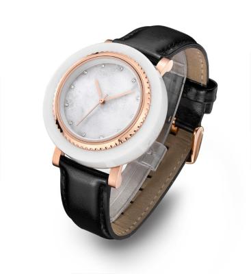 China Automatic movt top quartz Japan fashion newest marble lady watches latest for sale