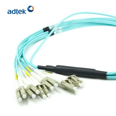 China Hot Sale 24 Fibers 3.0mm Breakout OM3 Cable 24 Core Optical Fiber Cable J4U4U7331MP-AQ for sale