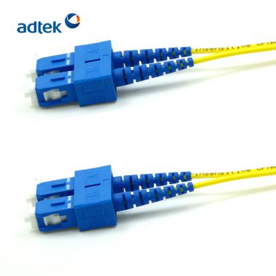 China High Quality Single Mode Armored Fiber Optic Patch Cables FTTX Machine Grade Fiber Optic Communication System for sale