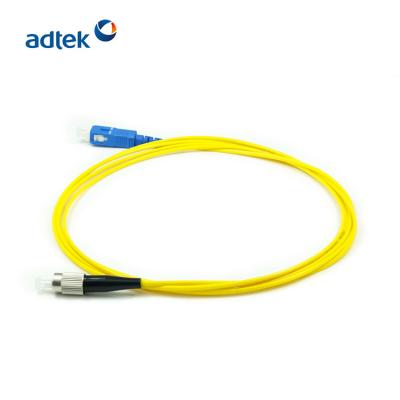 China FTTX Modern Design Single Mode OM2 Patch Cord Optical Fiber Communication System for sale