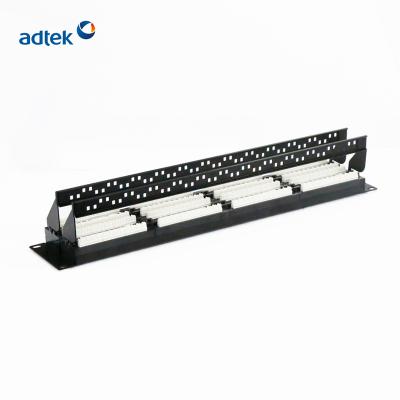 China Data Center RoHS Compliant Cat7 Premium 12 Port Approved Patch Panel for sale