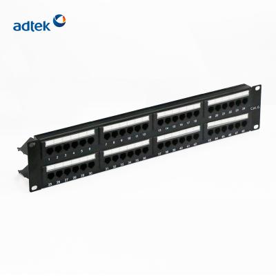 China Networking 16 Port Fully Loaded Coaxial BNC 1U Rack Mount Patch Panel for sale