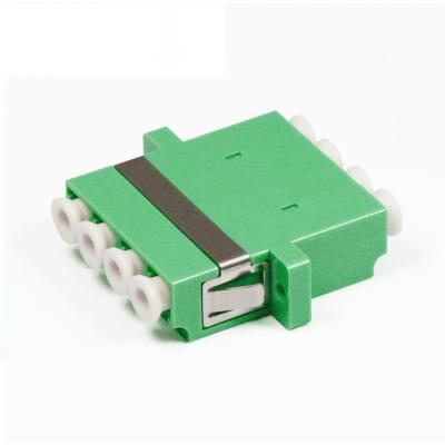 China Stainless steel clip or loop SM LC/APC fiber optic adapter. fc apc adapter .sc quad adapter for sale