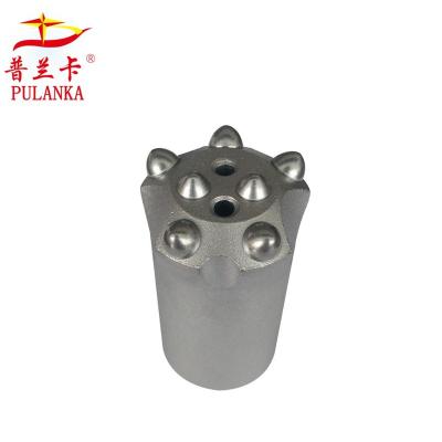 China Rock Drill Bit 38mm 7 Buttons 7 Degree Rock Drill Tapered Button Bits for sale