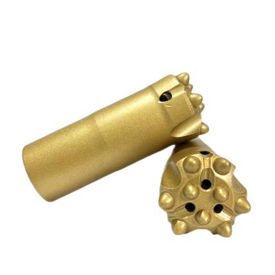 China Button Bit For Ore Mining R32 45mm Thread Tungsten Carbide Button Bit for sale