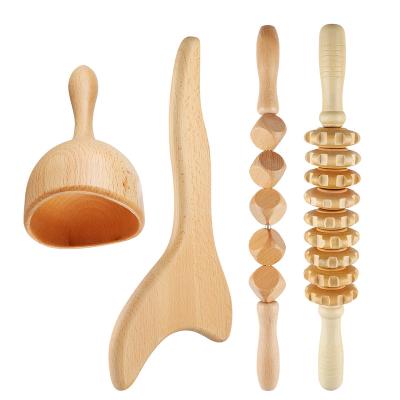 China Cozy Pinnk Colombian Wooden Therapy Tools, Maderoterapia Wooden Therapy Tools Set Wooden Therapy Cup Tools Anti Cell, Wooden Therapy Bach Tools for sale