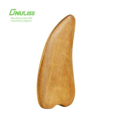 China Wood Scraping Tool Body Massage Therapy Tools Anti Cellulite Wooden Deep Tissue Massager For Body Face Guasha for sale