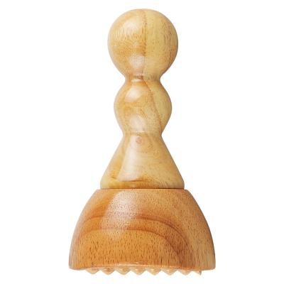 China 100% Nature Wood Roller Massager Wood Height Massage Tools Hand Held Wooden Massage Cup for sale