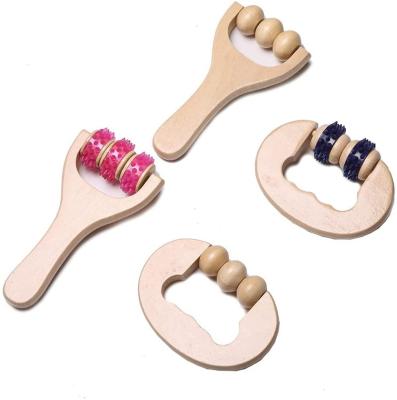 China Body Crafts Spreads Shaper Wooden Massage Mushroom Tool Wooden Shaper Massager Tool for sale