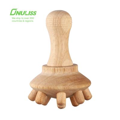 China Body Therapy Massager Body Contour Roller Mushroom Wood Cup Shaping Wood Cup Tools for sale