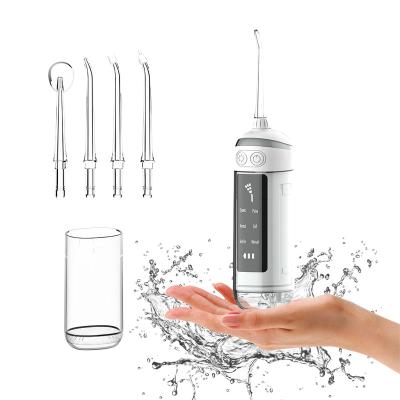 China Outdoor Professional Radio Tooth Cleaner Waterflosser Electric Water Irrigator Dental Flosser for sale