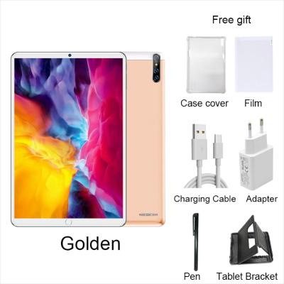 China Waterproof Latest 10.1 Inch Tablet With Dual Camera HD Camera 4G Document Card Android System 8GB RAM 256GB ROM Call Tablet for sale