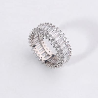 China Luxury Diamond Ring Female Index Finger Full CLASSIC Diamond Ring for sale