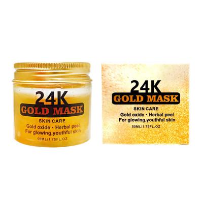 China Moisturizer Anti Wrinkle And Moisturizing Skin Off Face Mask 24K Gold Deep Cleansing Mask for sale