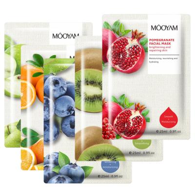 China Alibaba's Best-Selling Moisturizer Revitalizing Moisturizing Care Fruit Calming Brightening Facial Mask for sale