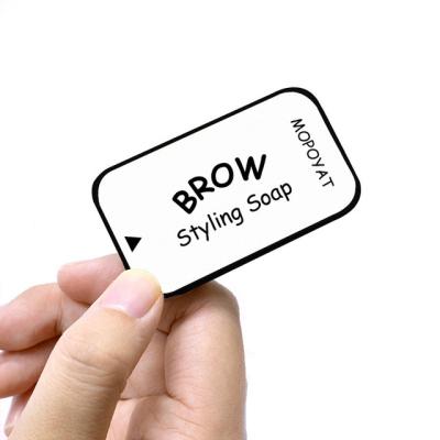 China Free Sample Waterproof Wholesale Long Lasting Wax Regrowth Eyelash Wild Eyebrow Shaping Soap for sale