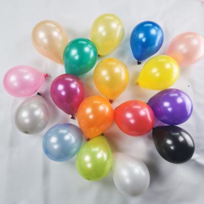 China Party Decorations Bead Balloons 5 Inch Round Balloons For Birthday Wedding Baby Shower Party Decorations Latex Balloons Wholesale for sale