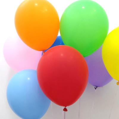 China Party Decorations 1.5 Inch Blue Black Mate Balloons Pink Latex Balloons Birthday Wedding Decoration Group of Ten for sale