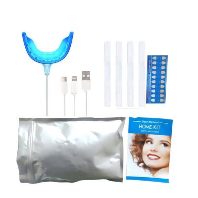 China Effective Tooth Bleaching Teeth Whitening Kit With Aluminum Bag Package Professional Teeth Whitening Machine Can Do Private Logo for sale