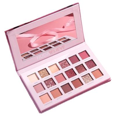 China Long Lasting And Easy To Wear Makeup Miss Rose 18 Colors Eyeshadow Palette Beauty Cosmetics Hude Eyeshadow Palette Private Label for sale