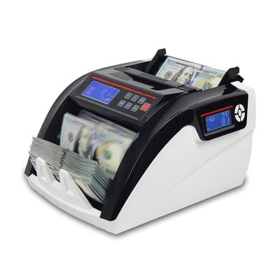 China Automatic Account Money Detector Banknote Money Counter LCD Display Note 2022 Counting Machine for sale