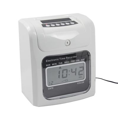 China Employee Time Clock Time Attendance Access Control Punched Card Time Recorder Electronic Clock S-960P for sale