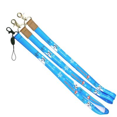 China Durable Promotional Item Sale Promotional Item Cheap Personalized Custom Logo Polyester Lanyard Printed Lanyards Supplier for sale