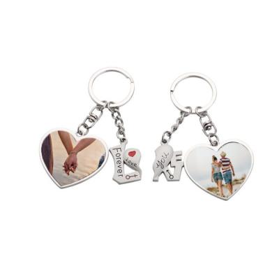 China Hot Stamping Gifts Promotion Gifts Sale Products For Promotion Customized Keychain Digital Photo Key Chain Wholesale for sale