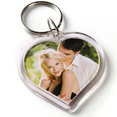 China China Digital Promotional Custom Photo Items Promotion Gift Giveaway Product Keyring Acrylic Key Chain for sale