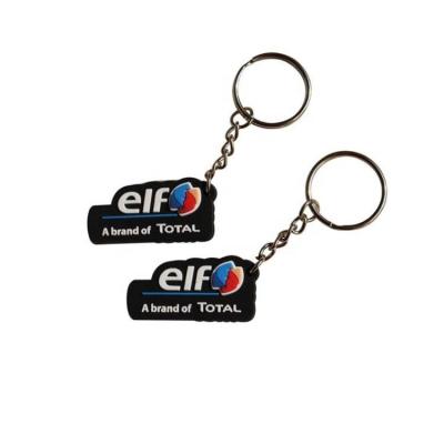 China Advertising Plastic Logo Promotional Item Products Key Ring Fast Delivery Plastic Key Chain Custom Plastic for sale