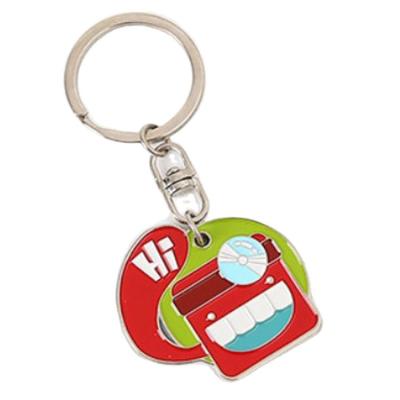 China Durable Item Manufacturer Products Gift Promotional Items Business Promotional Key Chain Metal Key Chains for sale