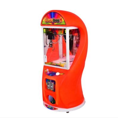 China Metal+Pastic Kids Box Europe Popular Indoor Amusement Game Super Claw Crane Machine Toy Claw Machine for sale