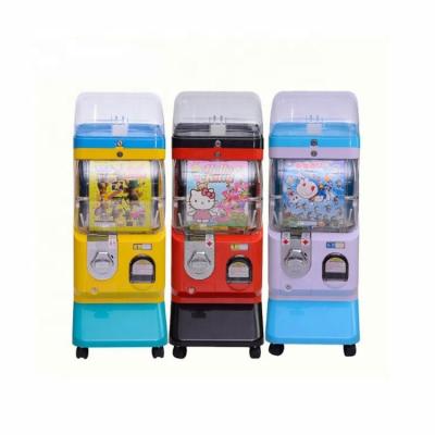 China ABS+PC one layer twist egg toy machine coin operated gashapon capsule toys capsule toy vending machine for sale