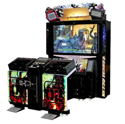 China Metal High Profit Attack Video Games Shaving Storm Laser Arcade Coin Operated Shooting Machines for sale