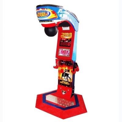 China Metal+Acrylic Arcade Games Machines Coin Operated Big Ticket Redemption Ultimate Punch Boxing Game Machine for sale