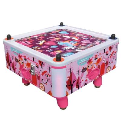 China Aluminum alloy+Acrylic 4 Player Air Hockey For Kids Coin Operated Game Machines For Game Zone for sale