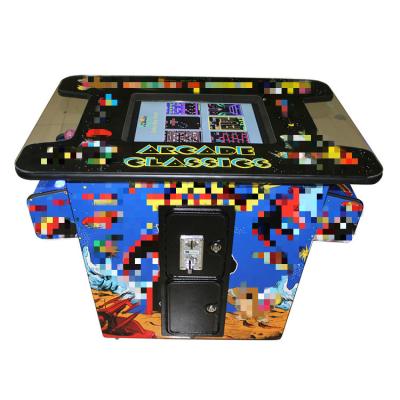 China Retro Arcade Game Wooden Hot Sale Cocktail Arcade Machine Arcade Video Game Machine Cocktail Table Machine for sale