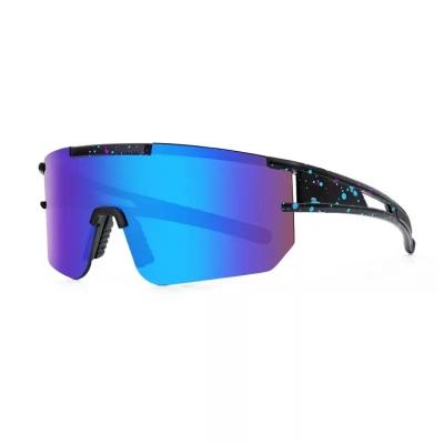 China New Fashionable Gafas Ciclismo UV400 PC UV400 Bike Listing Oversized Deep Cycling Sunglasses UV Glasses Sports Sunglasses for sale