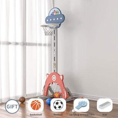 China Basketball Rack Inhebaby Toy LQJ007 Kids Spaceship Basketball Rack for sale