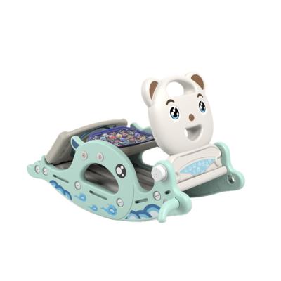 China Ride On Toy High Quality Plastic Kids Ride On Rocking Chair Animal Rocking Horse For Sale Slide And Horse for sale