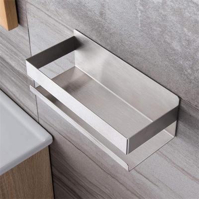 China Viable Wholesalers No Drilling Metal Bathroom Shelves Bathroom Shelves Toilet Shelf Storage Bathroom for sale