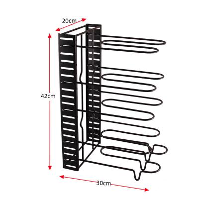 China Modern Adjustable 8 Tier Kitchen Storage Organizer Shelf Drainer Drying Rack Kitchen Storage Rack Organizer for sale