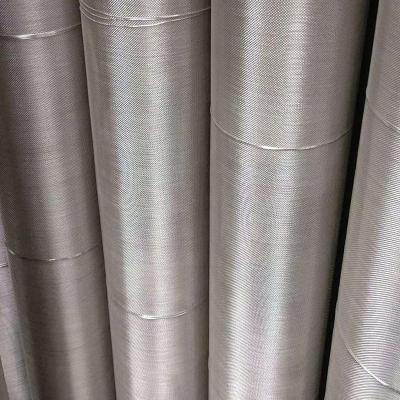 China Corrosion Resistance 24X110 Mesh 100 Micron Hole Stainless Steel Armor Dutch Wire Mesh 304 316 for sale