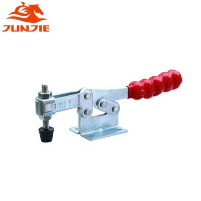 China Quick Release Adjustable Horizontal Tool Hold 227Kg Toggle Clamp With GH203P for sale