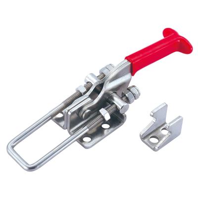 China Industrial Equipment Quick Release Buckle Latch Toggle Clamp For Railroad With Hook J431 for sale