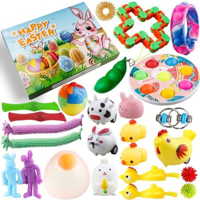 China Toy Gift Box Amazon Popular Festival Easter Up Blind Countdown Easter Advent Calendar Mystery Box Calendar Busy Person Box Surprise Gift for sale