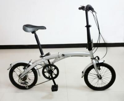 China Steel Smart Folding Bike 16inch Pocket Bike Single Speed ​​For Sale for sale