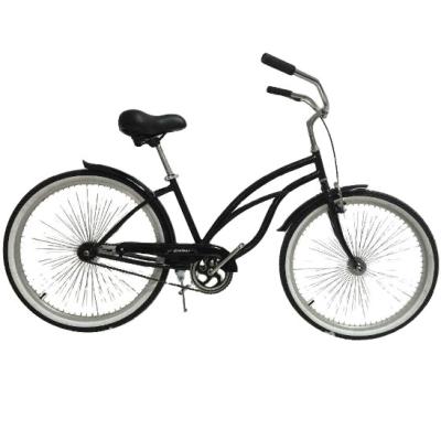 China 26 Inch Steel Women Or Lady Single Speed ​​Beach Cruiser Bike for sale