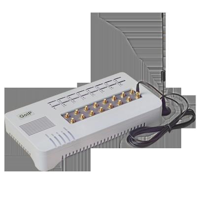 China asterisk PBX ata phone ip modem gateway price 16 ports gsm voip gateway GOIP16 for sale