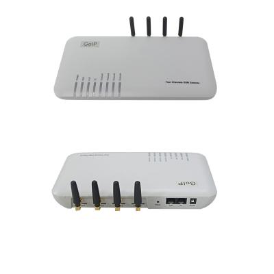 China Port Goip 4 Voip GSM Gateway For Call Terminal Goip 4sim GOIP4 for sale